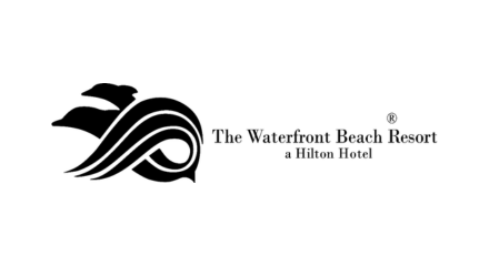 The Waterfront Beach Resort, a Hilton Hotel Logo